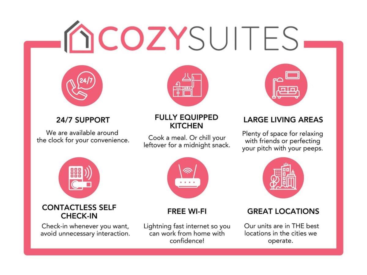 Modern Downtown Apartment 2Br 2Ba By Cozysuites 인디애나폴리스 외부 사진